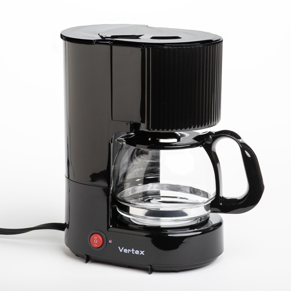 New Vertex, 4 Cup Coffee Maker, Black, Auto-Off