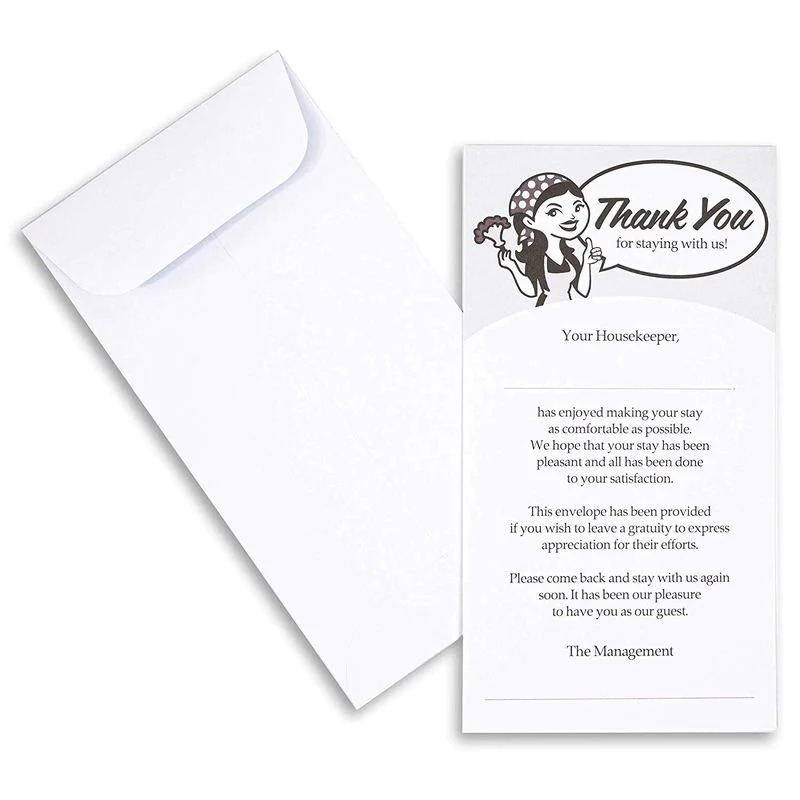 Room Tip Envelope, 500/CS