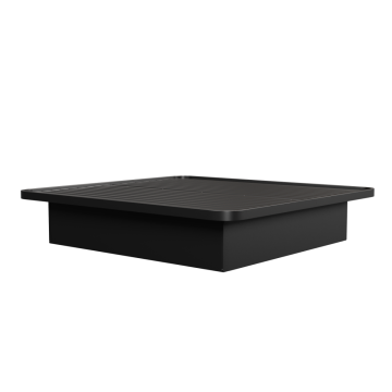 Vertex Flat Top Platform Bed, Full XL 54x80-16" w/ 4 Side Panels