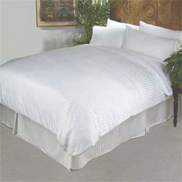 White Stripe Decorative Top Sheets