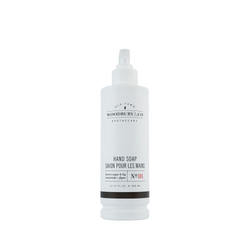Woodbury Hand Soap, for Countertop, 360ml Non-Refill Bottles w/ Pump, 40/CS