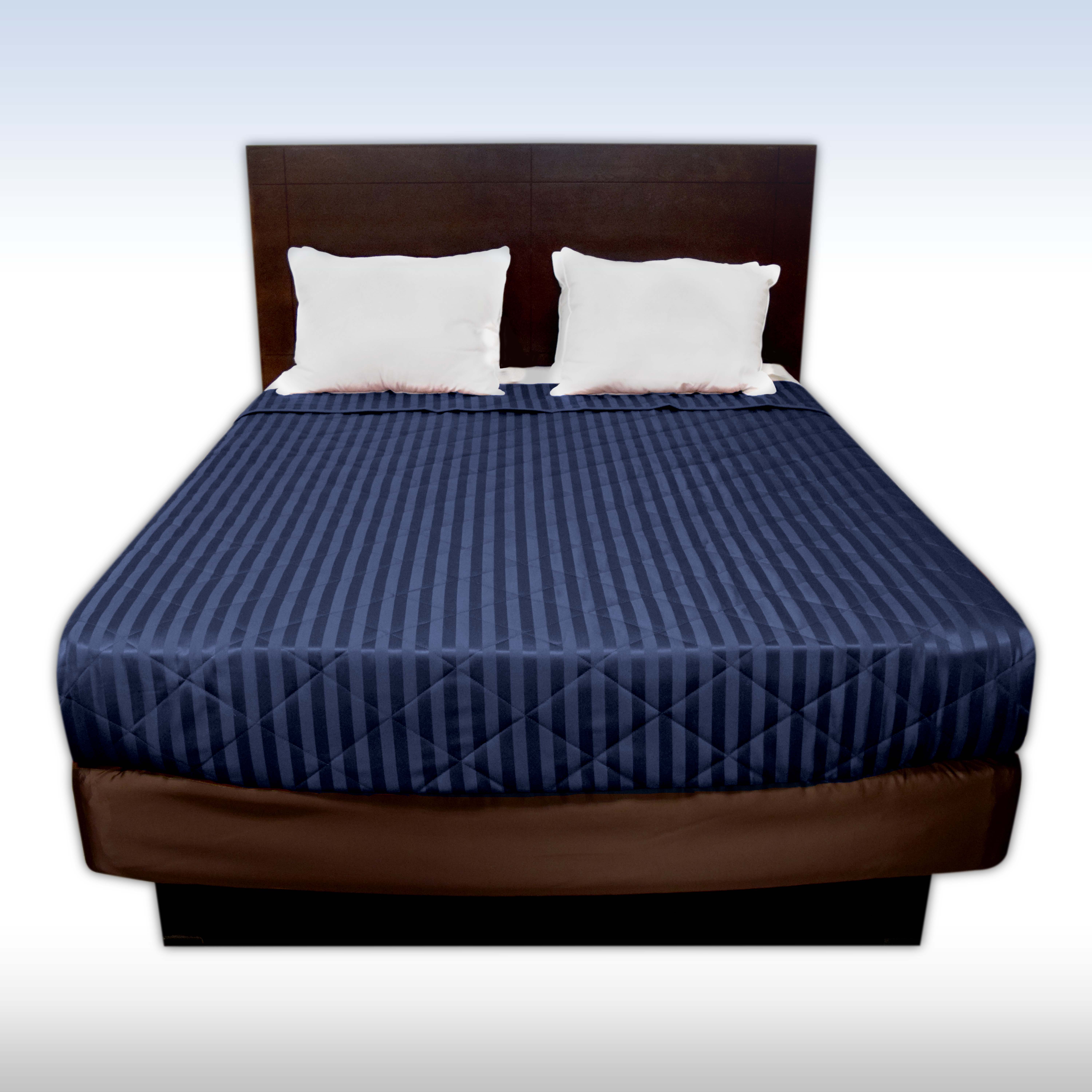 Navy Quilted Coverlets