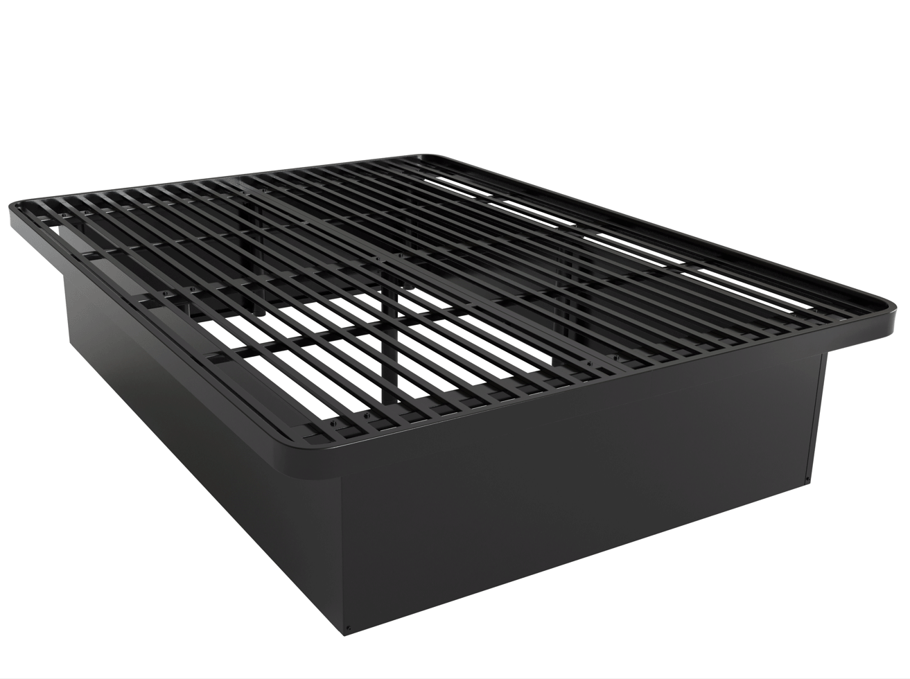 SleepNest Platform Bed, King 76x80-16" w/ 4 Side Panels